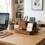 Wooden Desk Organizer